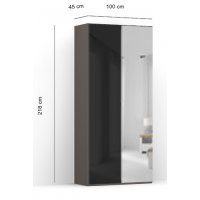 DULAP LEX 100-240-45 B GRI/CZP/O